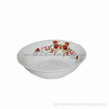 9-inch Ceramic Bowl with Excellent Quality, Lead-free